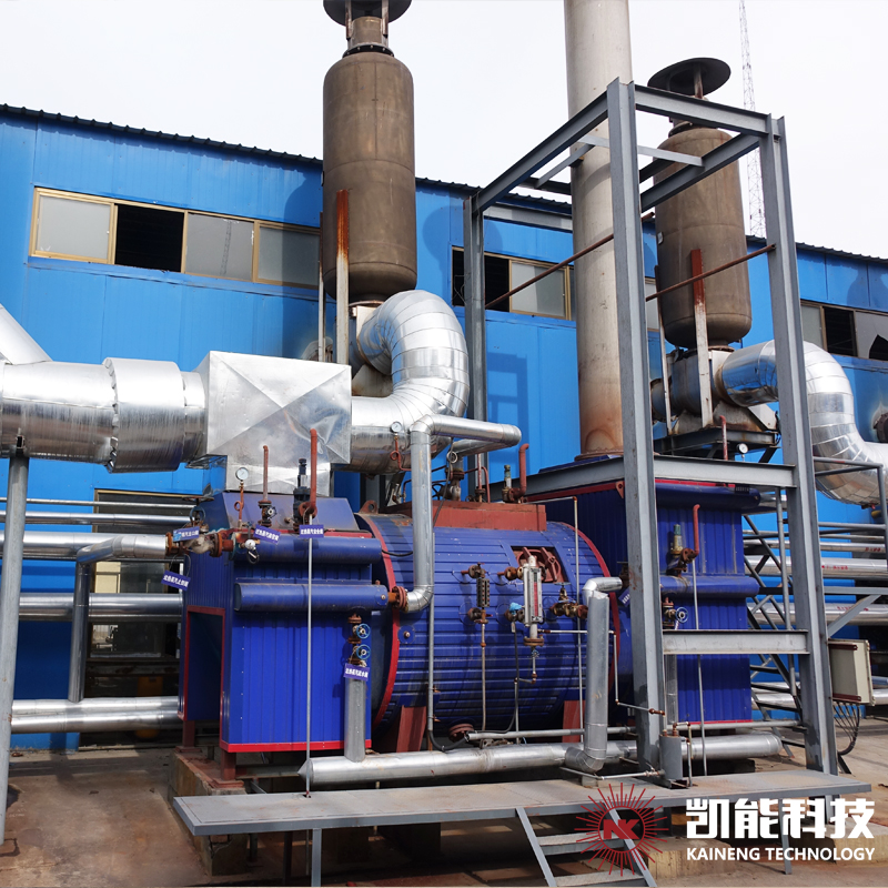 凱能瓦斯發(fā)電余熱利用項目現(xiàn)場
