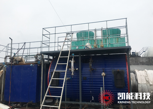 沼氣發(fā)電機組余熱利用項目現(xiàn)場
